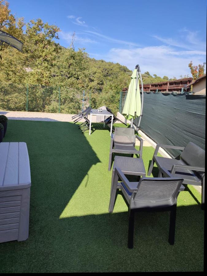 F1 Avec Un Espace Jardin Διαμέρισμα Gattières Εξωτερικό φωτογραφία